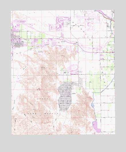 La Quinta, CA USGS Topographic Map