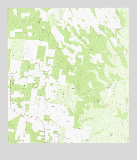 La Reforma, TX USGS Topographic Map