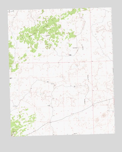 La Rendija, NM USGS Topographic Map