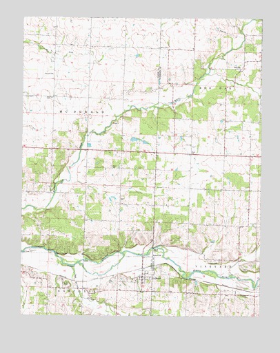 La Russell, MO USGS Topographic Map