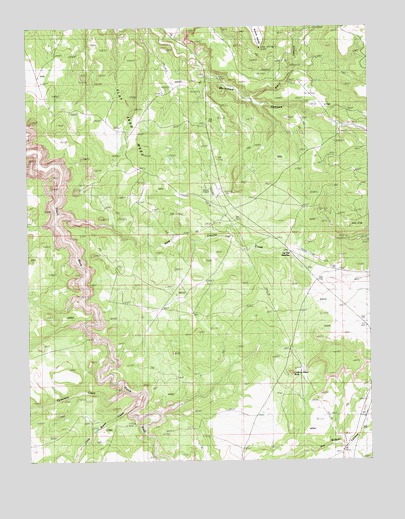 La Sal Junction, UT USGS Topographic Map