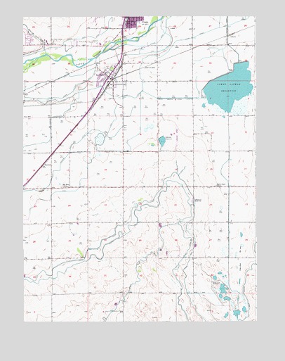La Salle, CO USGS Topographic Map