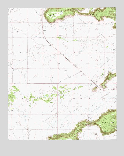 La Silla, NM USGS Topographic Map