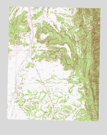 La Ventana, NM USGS Topographic Map