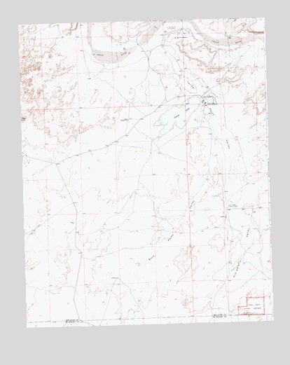 La Vida Mission, NM USGS Topographic Map