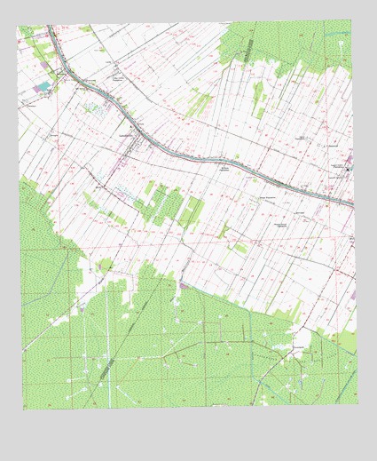 Labadieville, LA USGS Topographic Map