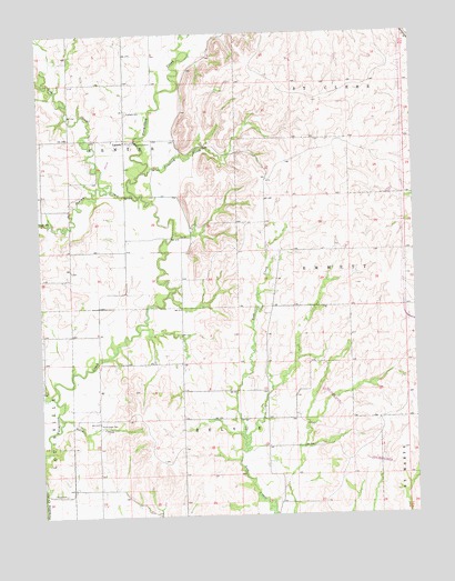 Laclede, KS USGS Topographic Map