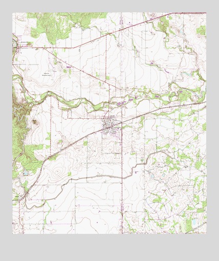 La Coste, TX USGS Topographic Map