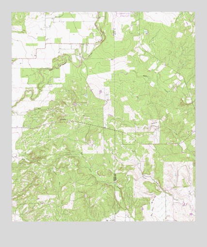 La Coste NE, TX USGS Topographic Map
