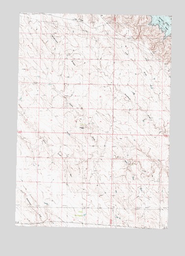 Lacy, SD USGS Topographic Map
