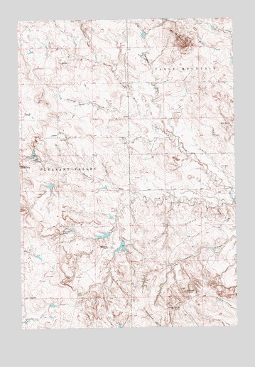 Ladner, SD USGS Topographic Map