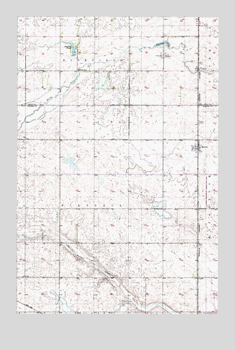 Barlow, ND USGS Topographic Map