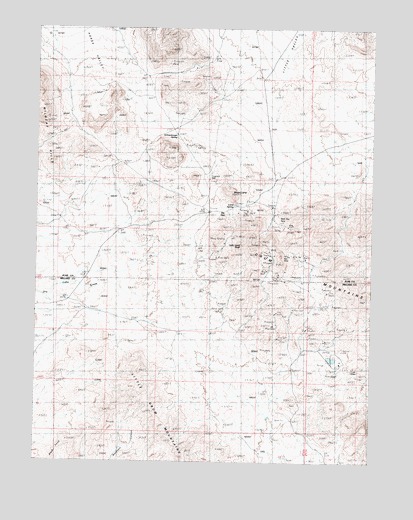 Lady Laird Peak, UT USGS Topographic Map