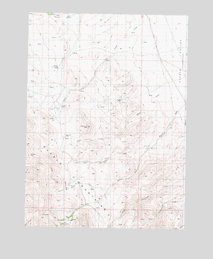 Ladycomb Peak, OR USGS Topographic Map