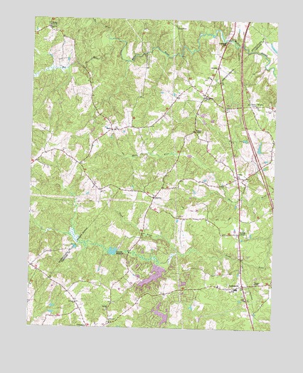 Ladysmith, VA USGS Topographic Map