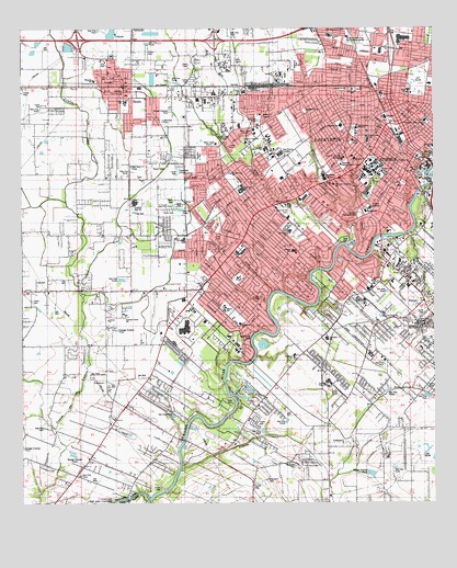 Lafayette, LA USGS Topographic Map