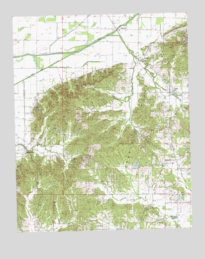 Lafe, AR USGS Topographic Map