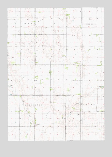 Laffey Lake, SD USGS Topographic Map