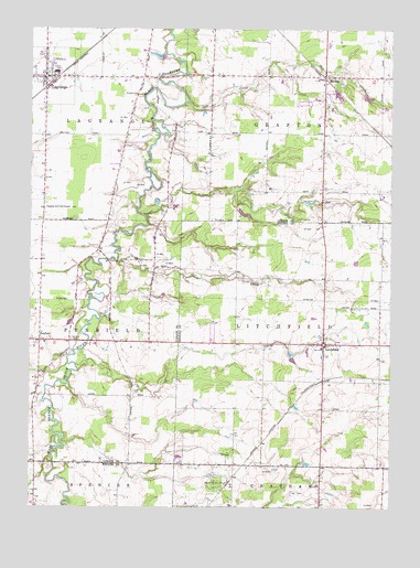 Lagrange, OH USGS Topographic Map