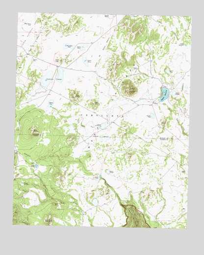 Laguna Canoneros, NM USGS Topographic Map