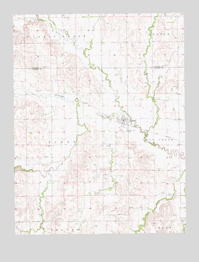 Barnard, KS USGS Topographic Map