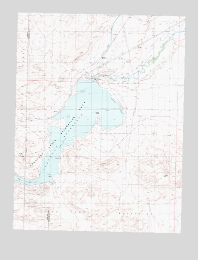 Lahontan Dam, NV USGS Topographic Map