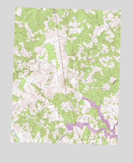 Lahore, VA USGS Topographic Map