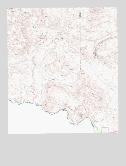 Lajitas, TX USGS Topographic Map