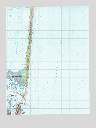 Barnegat Light, NJ USGS Topographic Map