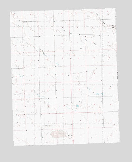 Lake Albert, CO USGS Topographic Map