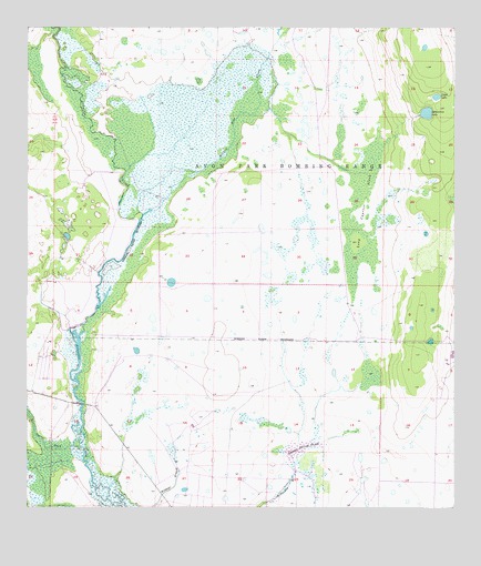 Lake Arbuckle SE, FL USGS Topographic Map