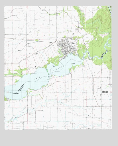 Lake Arthur, LA USGS Topographic Map