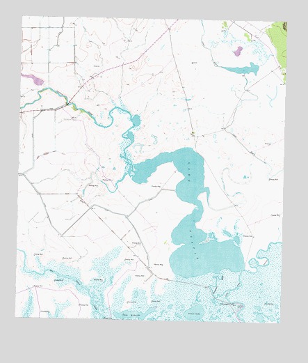 Lake Austin, TX USGS Topographic Map