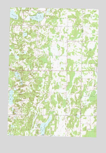 Lake Beauty, MN USGS Topographic Map