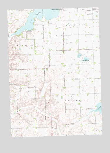 Lake Benton NW, MN USGS Topographic Map
