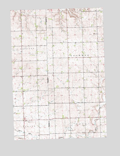 Lake Benton SW, MN USGS Topographic Map