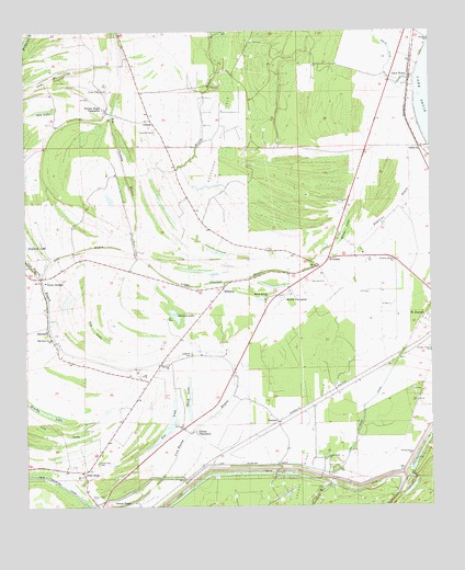 Lake Bruin, LA USGS Topographic Map