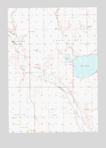 Lake Byron, SD USGS Topographic Map