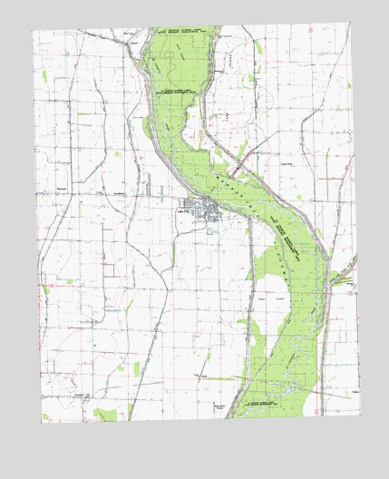 Lake City, AR USGS Topographic Map