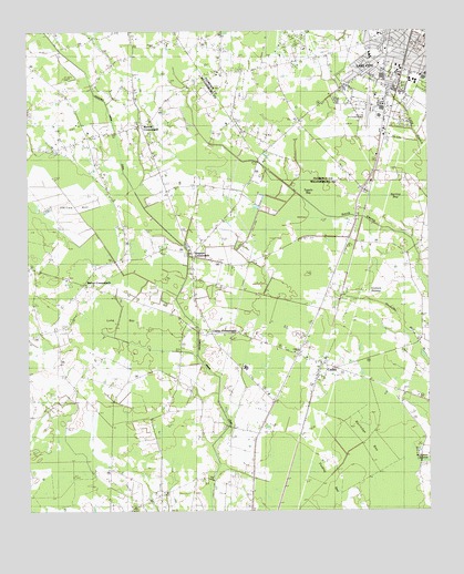 Lake City West, SC USGS Topographic Map