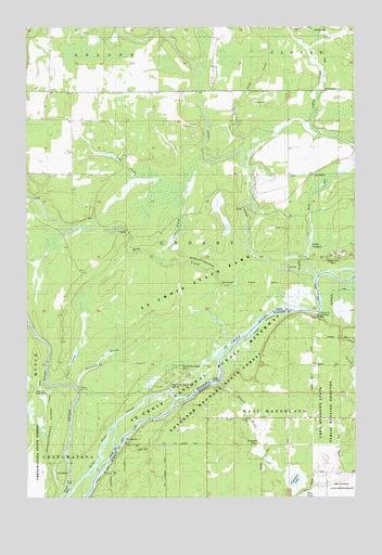 Lake Clayton, MN USGS Topographic Map