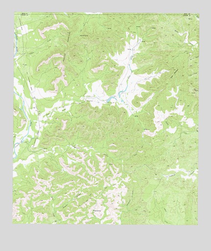 Lake Creek, TX USGS Topographic Map