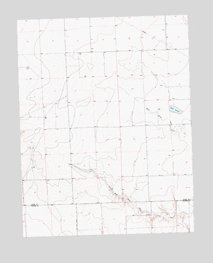 Lake Devore, CO USGS Topographic Map