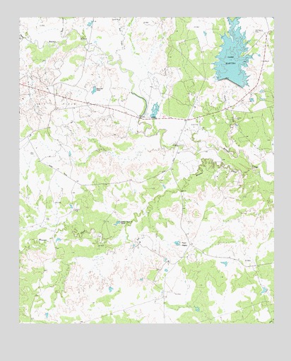 Lake Electra, TX USGS Topographic Map