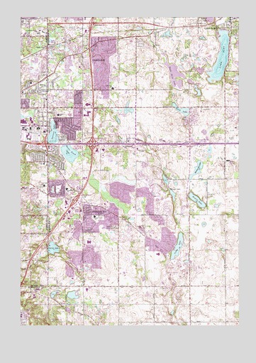 Lake Elmo, MN USGS Topographic Map