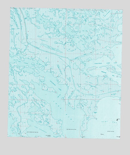 Lake Eloi, LA USGS Topographic Map