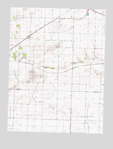 Lake Fork, IL USGS Topographic Map