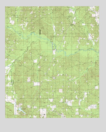 Lake Foursome, LA USGS Topographic Map