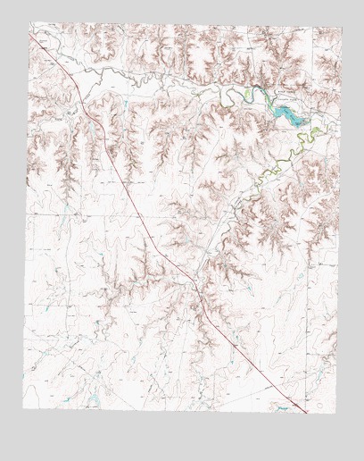 Lake Fryer, TX USGS Topographic Map