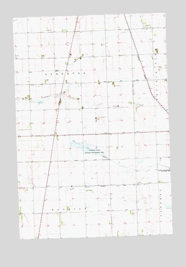 Barnesville SW, MN USGS Topographic Map